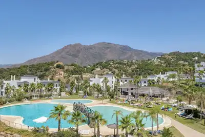 Image de Joli appartement pour 6 personnes avec piscine, climatisation, Wifi, Tv et patio