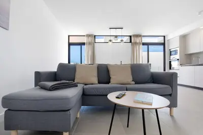 Image de Appartement de vacances 'Las Cuestitas Relax' avec vue sur la montagne, terrasse privée et Wi-Fi