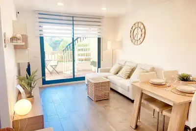 Image de Appartement 'Atico Solarium La Cala' avec vue sur mer, Wi-Fi et climatisation