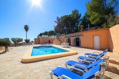 Image de Maison de vacances privée avec climatisation, Wifi, piscine privée, Tv, patio, vue panoramique