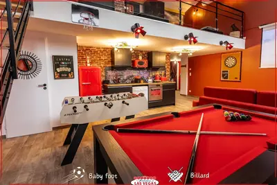 Image de Loft \"Las Vegas Game's\" 🎰 Casino ⚽️ Babyfoot 🎲 Bar jeux 🎮 Ps5 🍿Cinéma