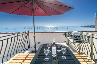 Image de 5 floor townhouse with sea view, Antibes