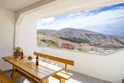 Image de Apartment with balcony with sea view, terrace, 2 bedrooms and free WiFi