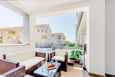 Image de Apartment Glumac 2 with sea view and a fireplace