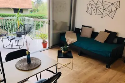 Image de Studio Moderne, Terrasse et Parking privé, 18m2