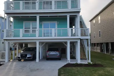Image de 3br/2b condo in quaint Kure Beach, Nc. Ocean view, 1/2 block to beach