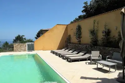 Image de Maison de vacances privée avec Wifi, piscine privée, climatisation, Tv, terrasse, vue panoramique