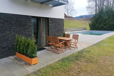 Image de Agréable appartement pour 3 personnes avec piscine, Wifi, Tv, terrasse et parking