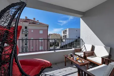Image de Appartement de vacances Makarska pour 1 - 4 personnes avec 1 chambre à coucher - Maison de vacances