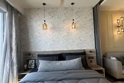 The Silver stone - 31 Floor City Lights View Studio Apartment