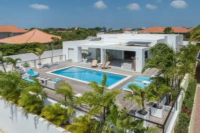 Image de Villa Baia Branca: 8 person villa a stone's throw from Jan Thiel Beach
