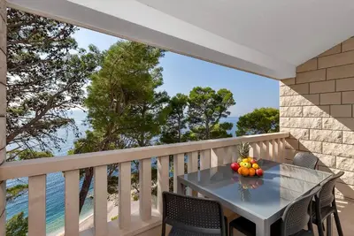 Image de Appartement de vacances pour 4 personnes env. 35 qmà Brela, Dalmatie (Centre de la Dalmatie)