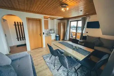 Image de Ferienwohnung 15, Südbalkon, Blick auf die Berge - Hotel-gasthof Lammersdorf