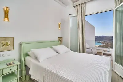 Image de Luxury Mykonos Villa Mirage | 2 Bedrooms |  Spectacular Aegean Sea Views and Private Veranda | Elia