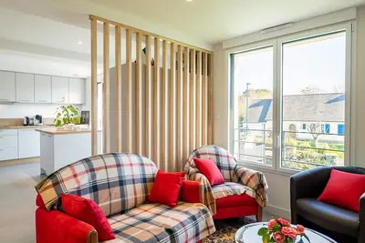 Image de Agréable appartement pour 4 personnes avec Wifi, Tv, balcon et parking