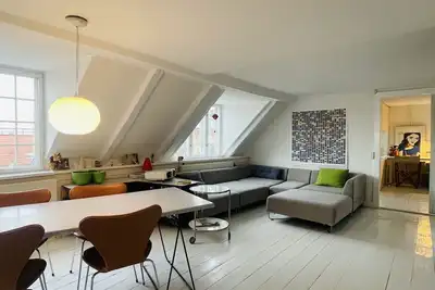 Image de Appartement à Copenhague avec 2 chambres à coucher, 4 couchages