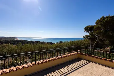 Image de Maison de vacances 'The Rising Sun' avec vue mer, Wi-Fi et climatisation