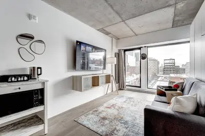 Image de Magnifique Studio au Centre-ville de Montréal, à 5 min à pied de tout