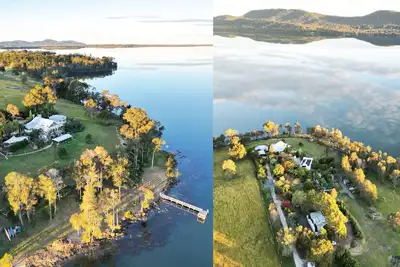 Image de Luxury Lakefront Villa & Barn.