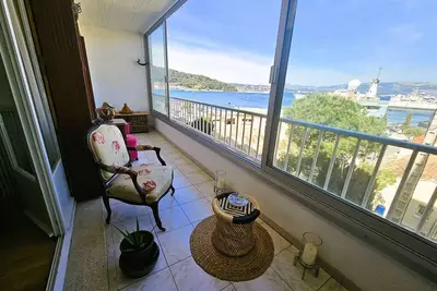 Image de Bel appartement 3 couchages, climatisé, Wifi, vue mer, tout à pied