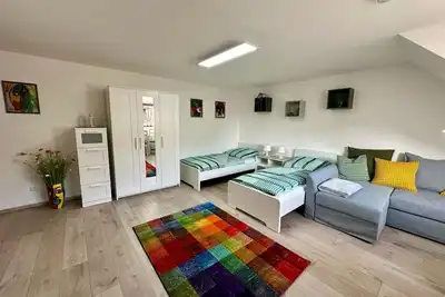 Image de Ferienwohnung 2 mit Zwei Einzelbetten und Schlafcouch