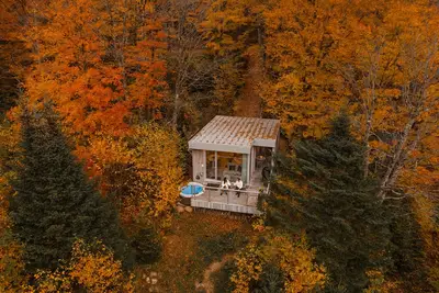 Image de Nöge 02 : Cabin in nature with private spa and sauna