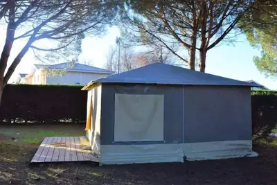 Image de Bungalow Toilé 16m² 2 chambres - sans sanitaires 4 personnes