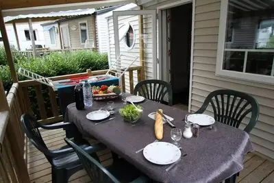 Image de Mobil-home 'Evasion Confort Eco' 29m² + 2 chambres + terrasse semi-couverte 13. 5m² 4 personnes