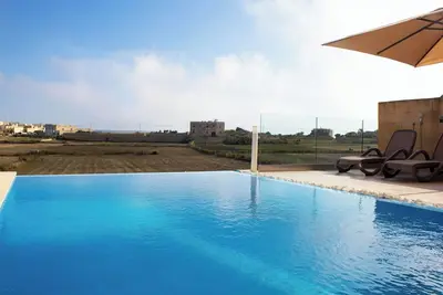 Kenn Gozitan villa and pool, L-Gharb Gozo, Malta