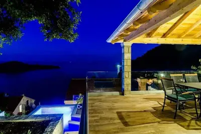 Image de Appartement de deux chambres prés de la plage Sobra, Mljet (A-22926-a)
