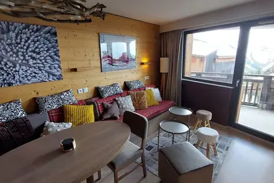 Prestige: Appartement 5 pers, skis aux pieds, balcon, Wifi à Avoriaz