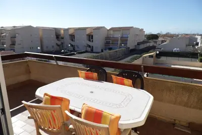 Image de Appartement 2 pièces avec mezzanine, terrasse et piscine à Marseillan-Plage