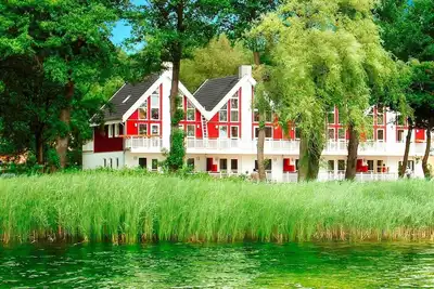 Image de Maisonette-Apartment „Bornholm“ 103m² für 6 Pers. im Schlosspark Bad Saarow, Sauna, Whirlpool und Kamin