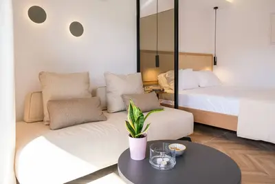 Image de Studio Verde Glaros w. Outdoors, near the Beach