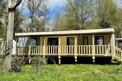 Image de Mobil-home Premium Rouffiac 40m² (3 chambres) + 2 salles de bain + Lv + Ll + Terrasse 8 personnes