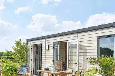 Image de Mobil-home Grand Large Louisiane Premium 34 m² 3 chambres - terrasse couverte + Tv + Lv + P 6 personnes