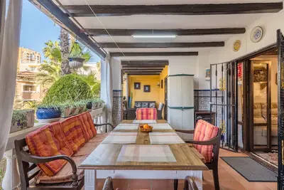 Image de Appartement 'Aldea Del Mar' avec piscine privée, Wi-Fi et climatisation