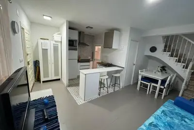 Image de Appartement 'Malaga Pedregalejo Beach' avec terrasse privée, Wi-Fi et climatisation