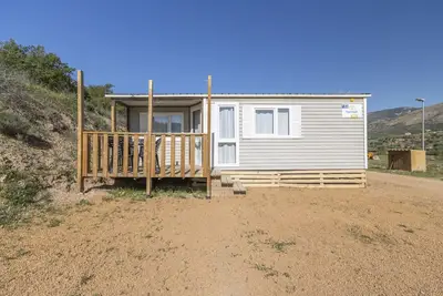Image de Wonderful Holiday Home Móvil Home Grande 1