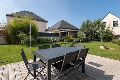 Image de 'Villa Clémarine' avec piscine et jardin privé, Wi-Fi, proche mer & plages