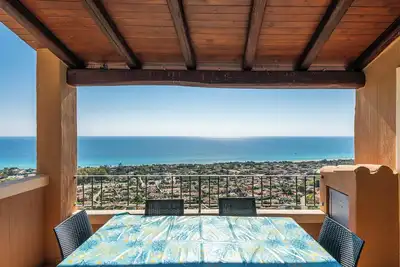 Image de Maison de vacances 'Susy N5' avec vue sur la mer, piscine partagée et climatisation