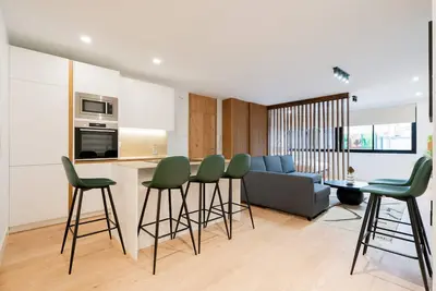 Image de apartamento reformado en gran via  de alquiler temporal