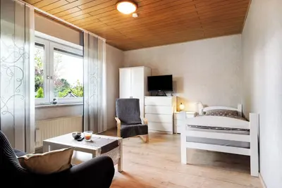 Image de Maison de vacances 'Monteurwohnung' avec terrasse privée et Wi-Fi