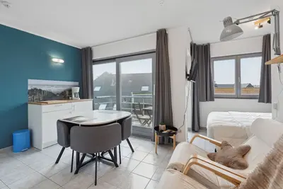 Image de Appartement en bord de mer avec terrasse