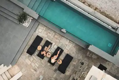2 Bedroom Villa with Private  Glass Pool & Shared Infinity Pool, Gym, Pool Bar
