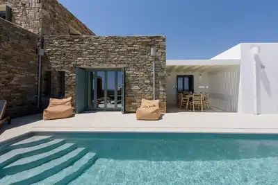 Image de Exquisite Paros Villas | Villa Terra Magica | 3 Bedrooms | Breathtaking Sea Views & Private Pool | Aspro Chorio
