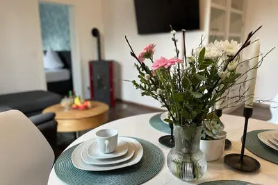Image de Moderne Ferienwohnung am Rande des Harzes, 5km von Wernigerode Entfernt