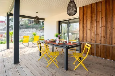 Image de Magnifique maison de vacances privée avec Wifi, Tv, terrasse, animaux admis et parking