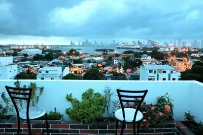 Image de La Terraza de Estella, chambre double, cuisine partagée, magnifique vue 360°!