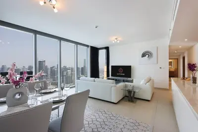 Image de Livbnb - Sea & Marina View, Luxe 3br at 5242 Tower